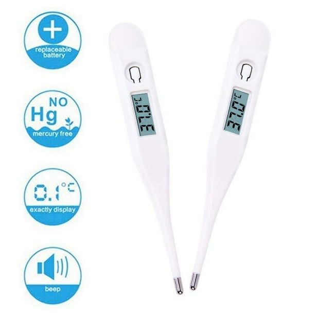 Green 1PC in Stock Digital Body Thermometer,Oral Underarm Temperature Thermometer Fast Read Temperature Meter for Baby,Adults or Kids